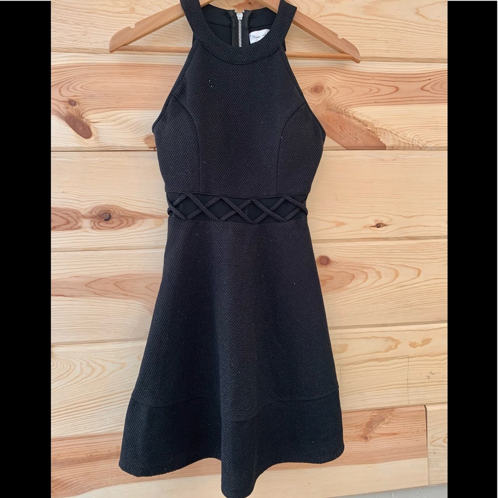 Black dress prom homecoming sparkly cocktail S Gorgeous